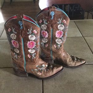 Macie Bean girls cowboy boots